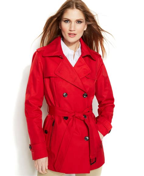 red jacket michael kors|michael kors jackets women's outlet.